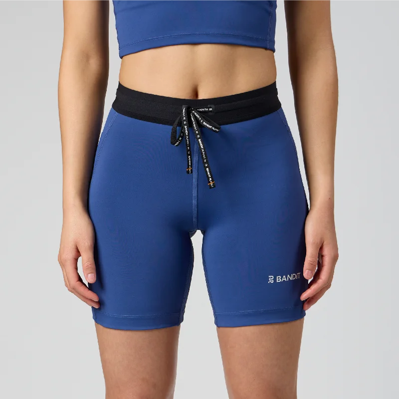 Stamina™ 7"" Women's Compression Shorts - Space Blue