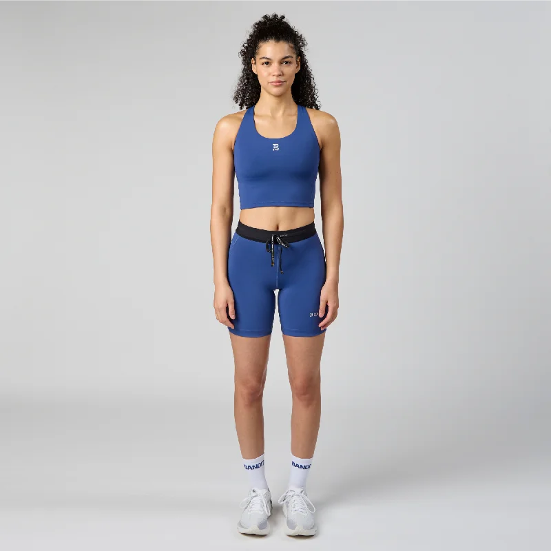 Stamina™ 7"" Women's Compression Shorts - Space Blue