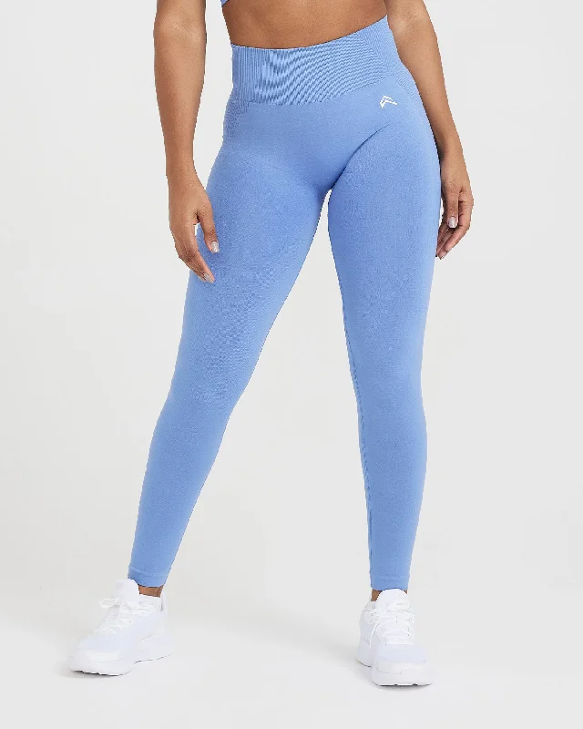 Classic Seamless 2.0 Leggings | Light Denim Marl