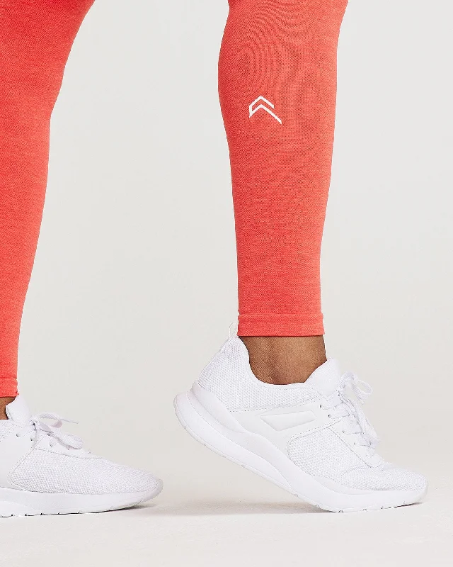 Classic Seamless Leggings | Coral Marl