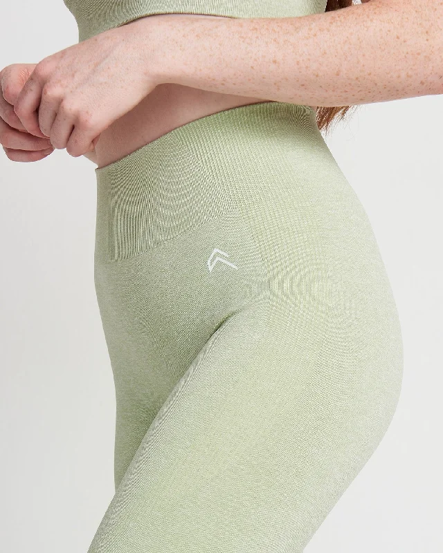 Classic Seamless Leggings | Pistacchio Marl