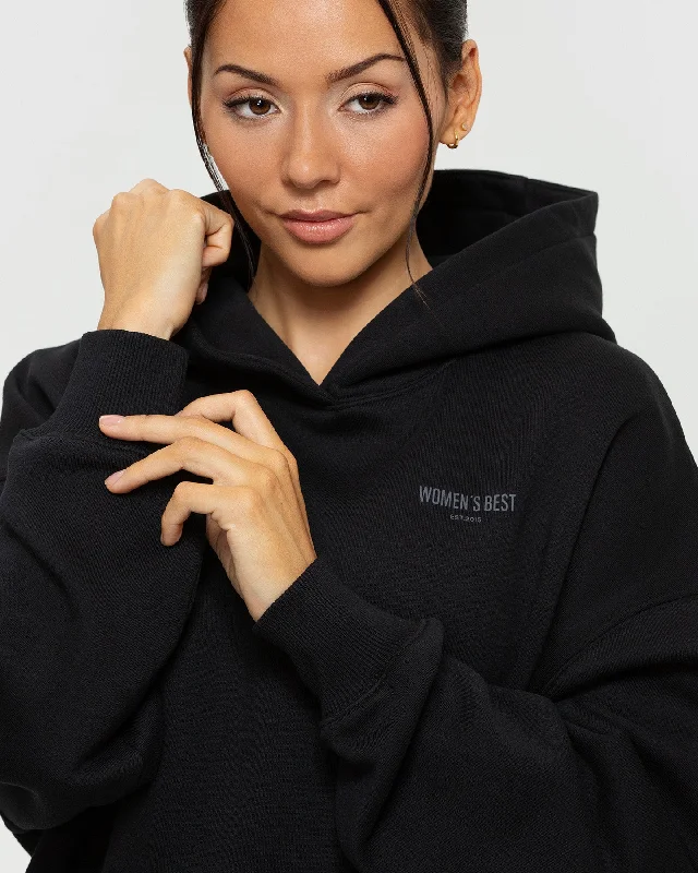 Comfort Oversized Hoodie | Black