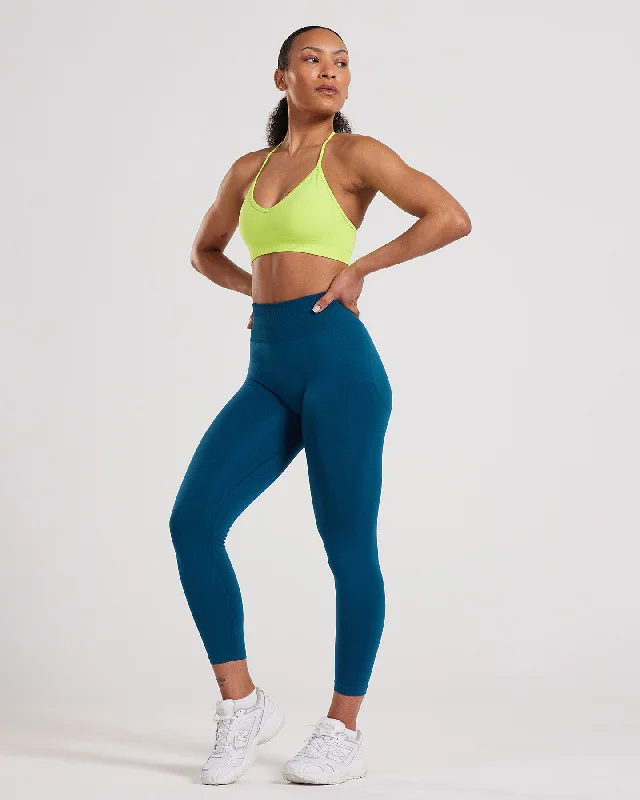 Define Scrunch Seamless 7/8 Leggings | Teal