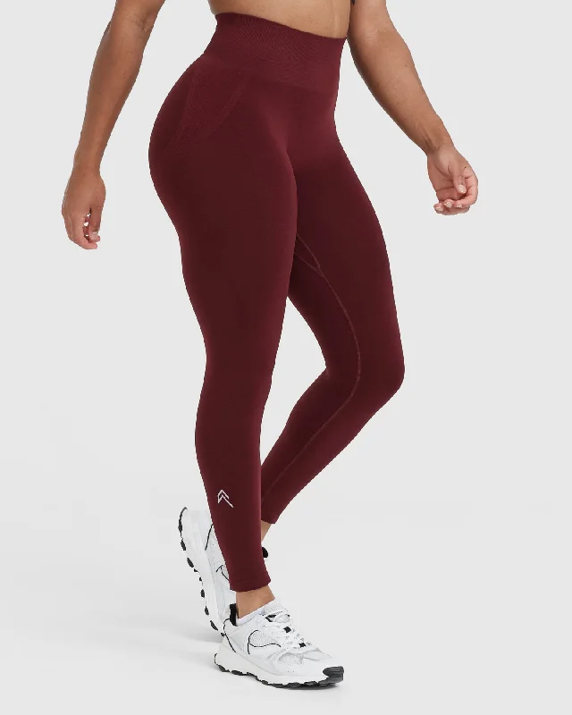 Effortless Seamless Leggings | Rosewood