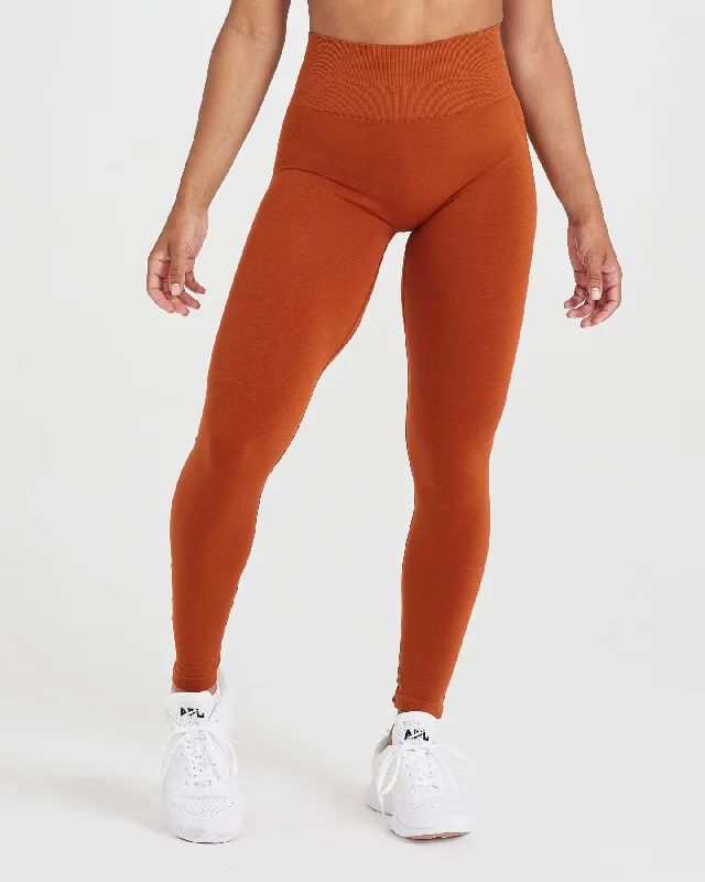 Effortless Seamless Leggings | Warm Copper