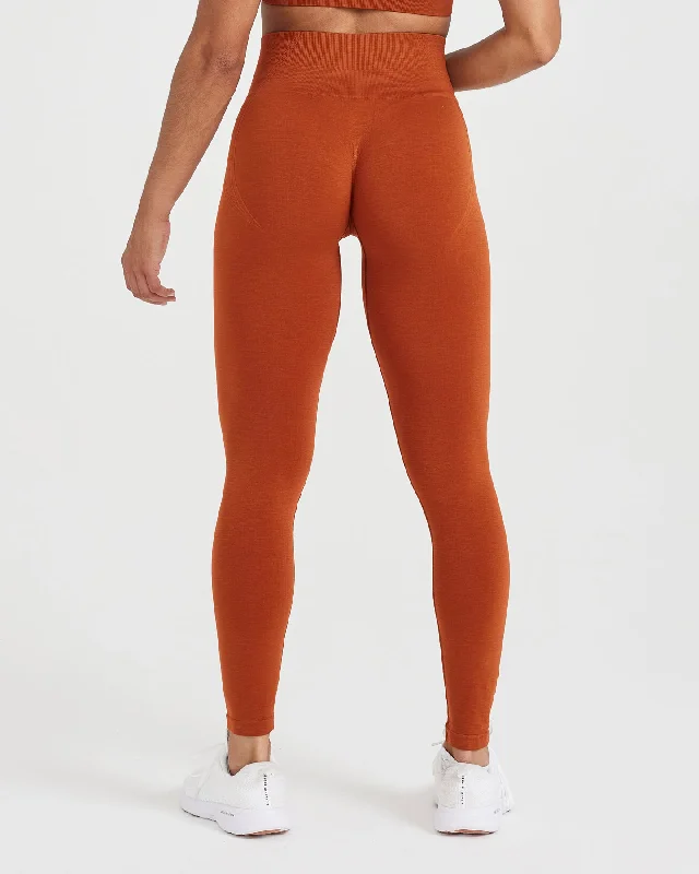 Effortless Seamless Leggings | Warm Copper