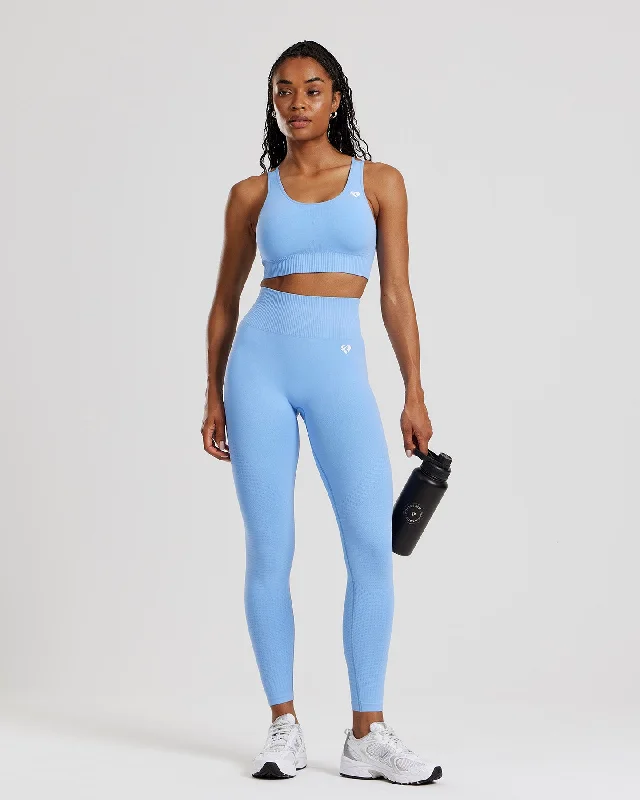 Power Seamless Leggings | Cornflower