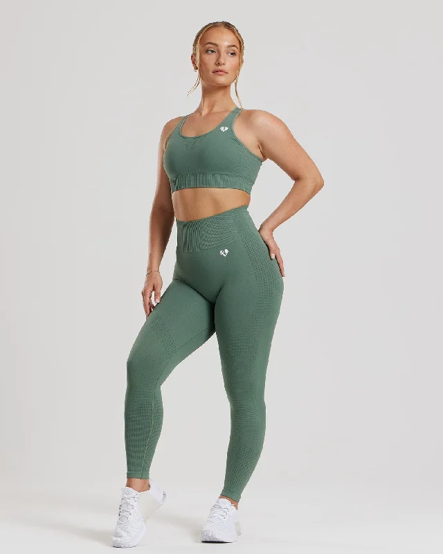 Power Seamless Leggings | Sage