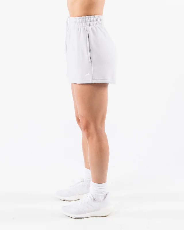 Athletics Sweatshort - White Smoke