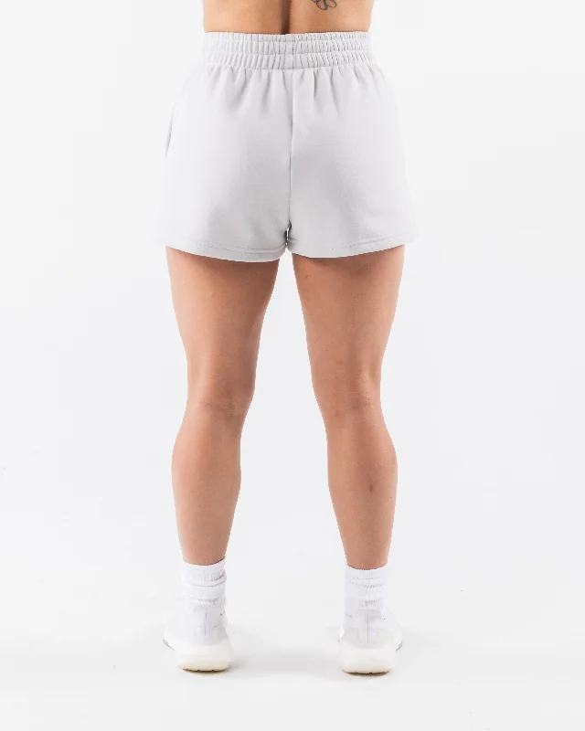 Athletics Sweatshort - White Smoke