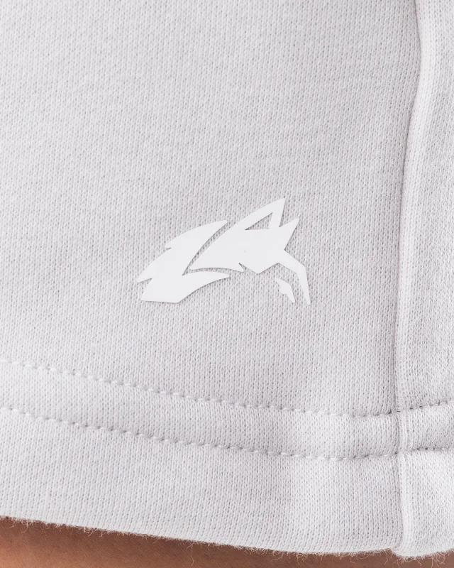 Athletics Sweatshort - White Smoke