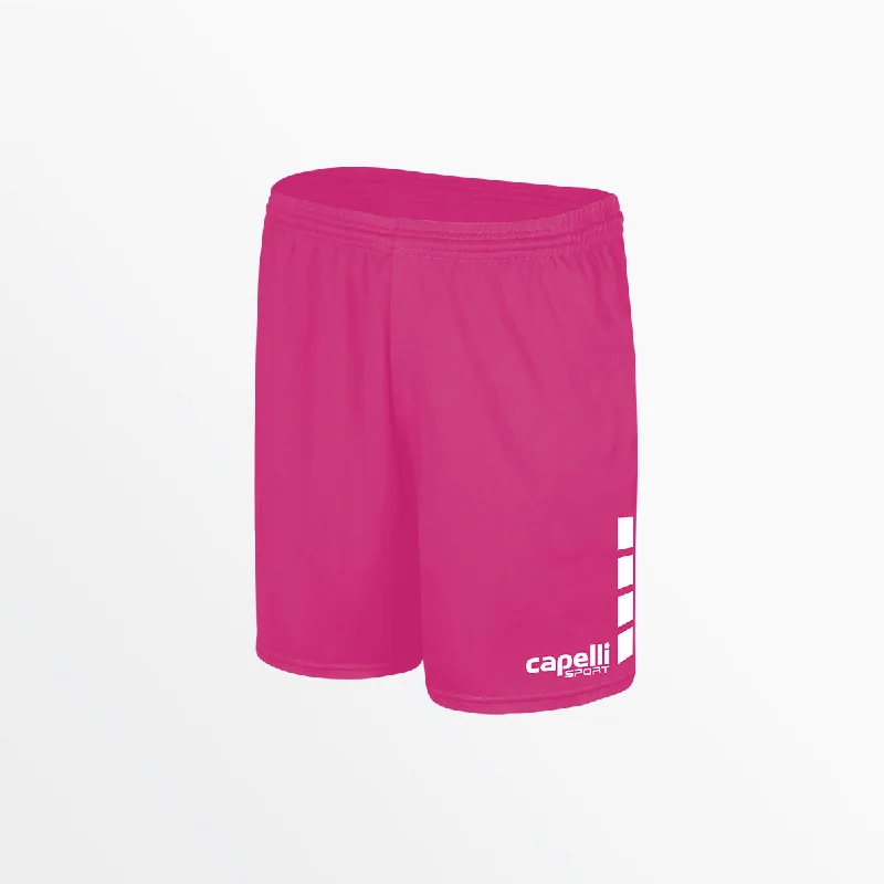 WOMEN'S TEAM MATCH SHORTS WITH 5"" INSEAM AND 4-CUBES