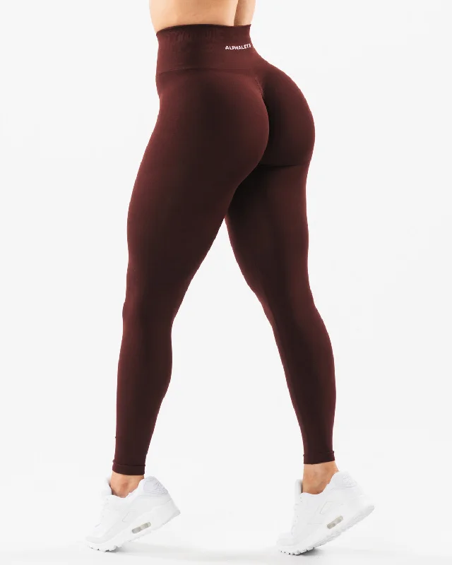 Amplify Legging - Sangria