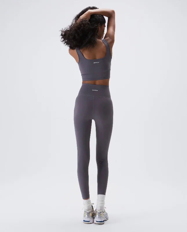 Ultimate Wrap Over Leggings - Dark Grey