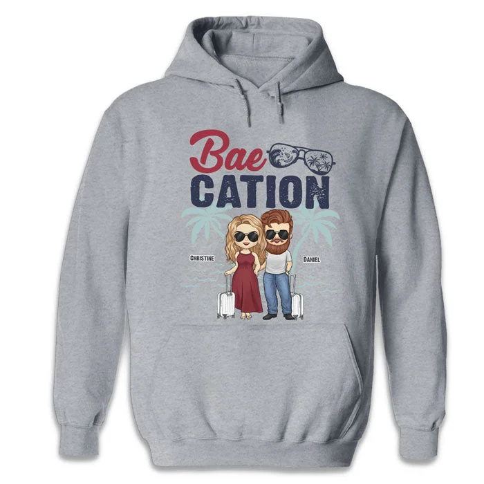 Bae Cation - Gift For Couples, Husband Wife - Personalized Unisex Hoodie