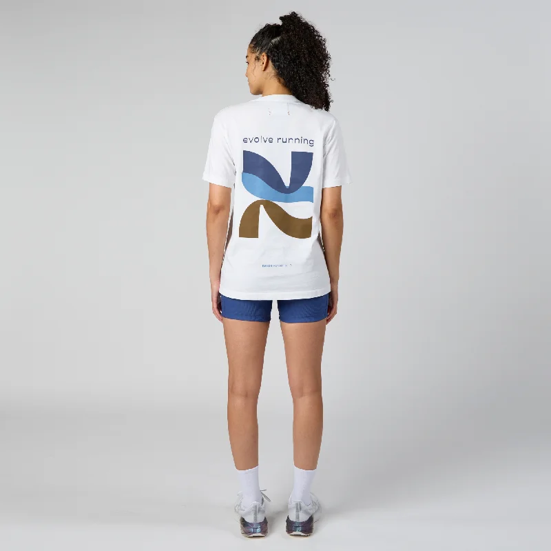 NY, NY Cotton Tee, Unisex - White