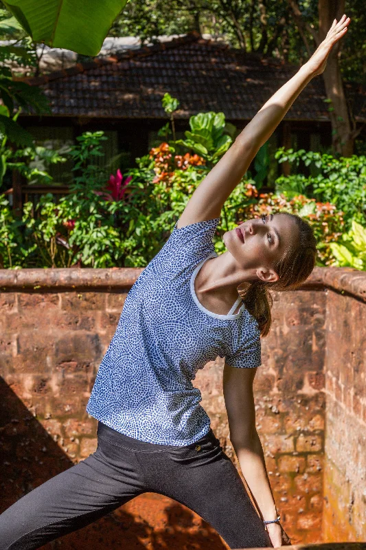 Chakra Energy Tee Blue