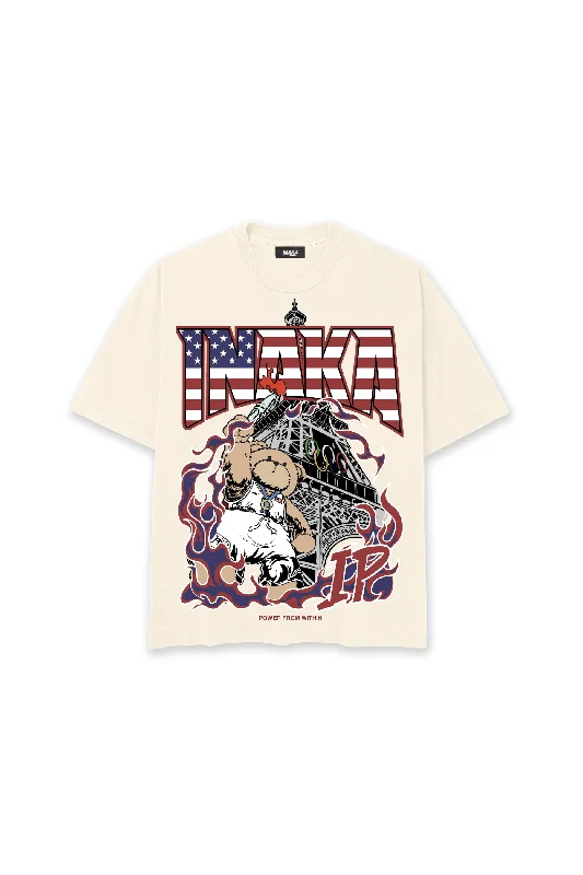 GOLD MEDAL TEDDY TEE - CREAM