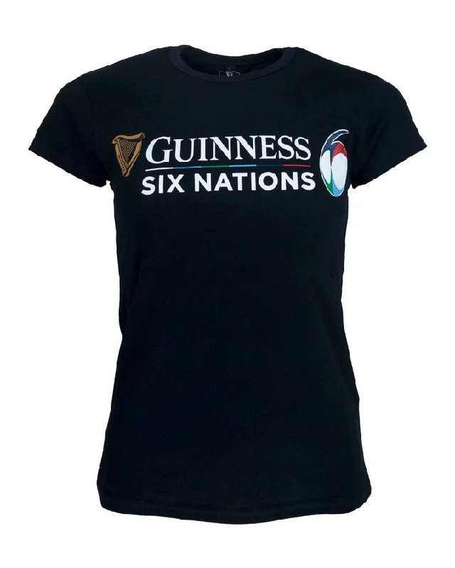 Official Six Nations Women's Tee Shirt CLEARANCE ONE SIZE LEFT