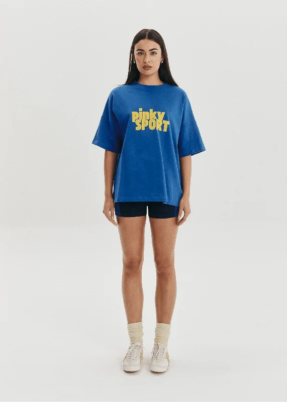 Pinky Sport T-Shirt - Sapphire Blue