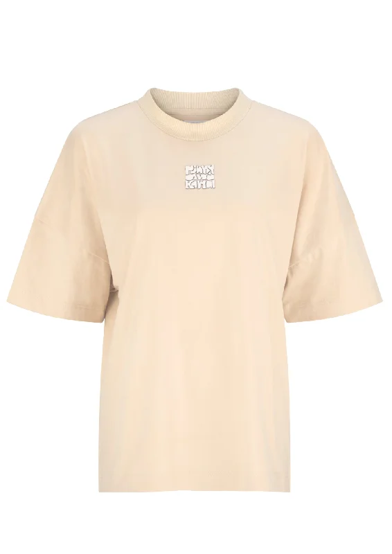 PK Bubble Logo T-Shirt - Stone