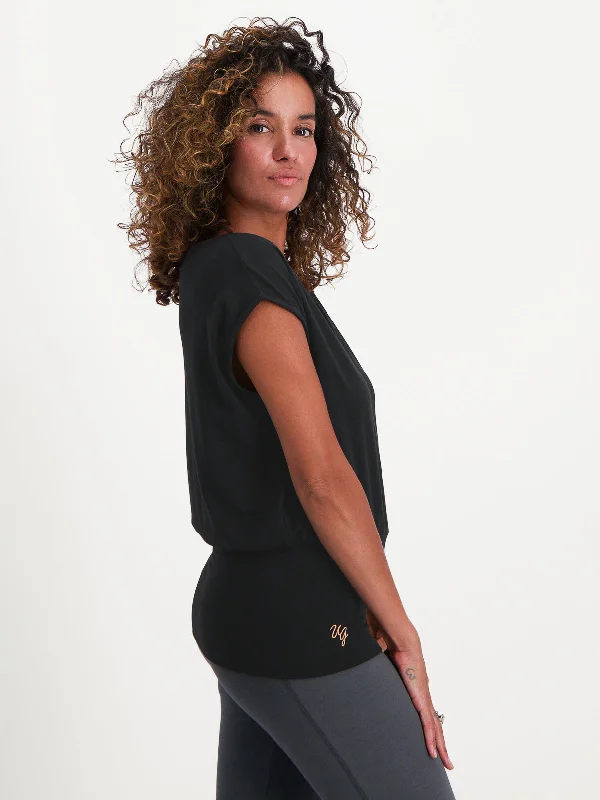 Urban Goddess Mula Yoga Top - Urban Black