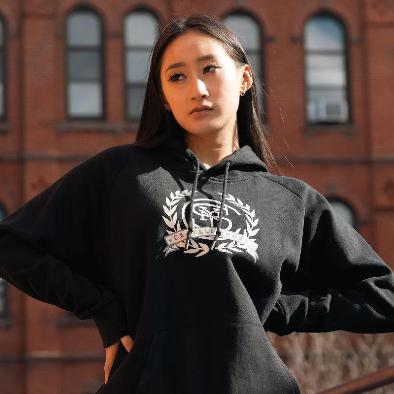 WOMEN'S ACADEMIA CIRCLE PULLOVER HOODIE