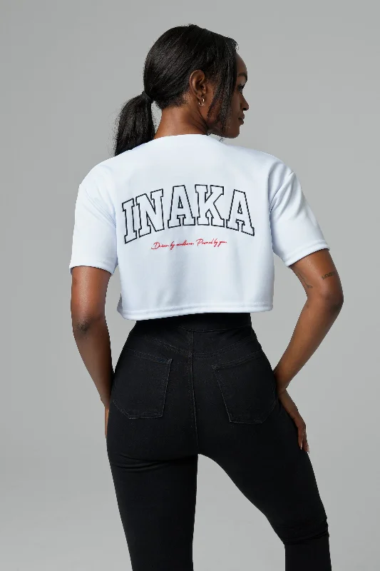 WOMEN'S IPRS CROPPED JERSEY - WHITE