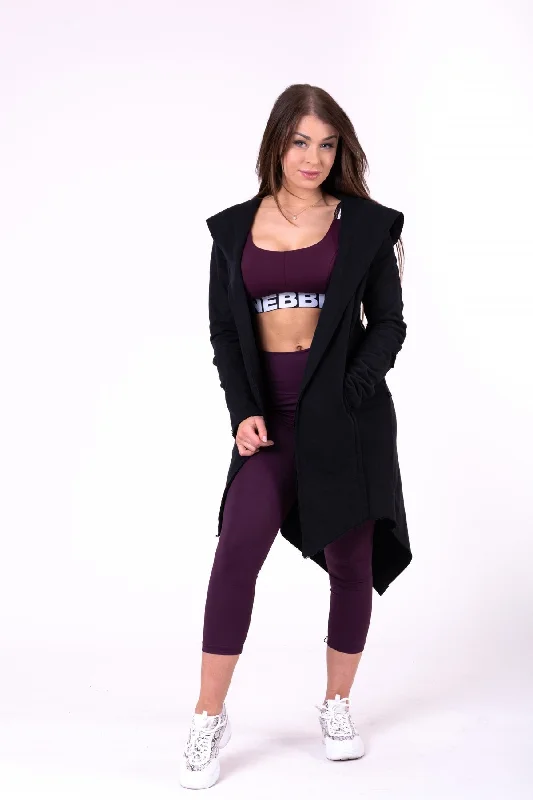 Nebbia Be Rebel! Tail Coat Jacket 681 - Black