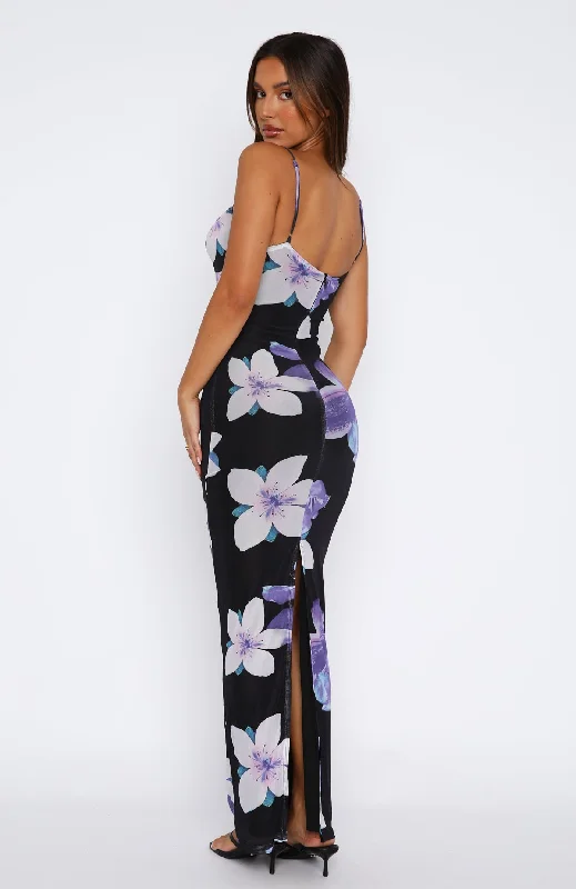 Only Girl In The Room Maxi Dress Purple Frangipani