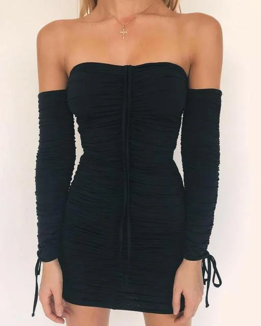 Sexy Club Mini Bandage Slim Party Dresses