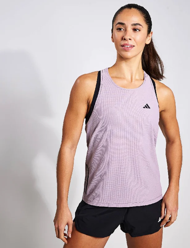 Own The Run Tank Top - Preloved Fig