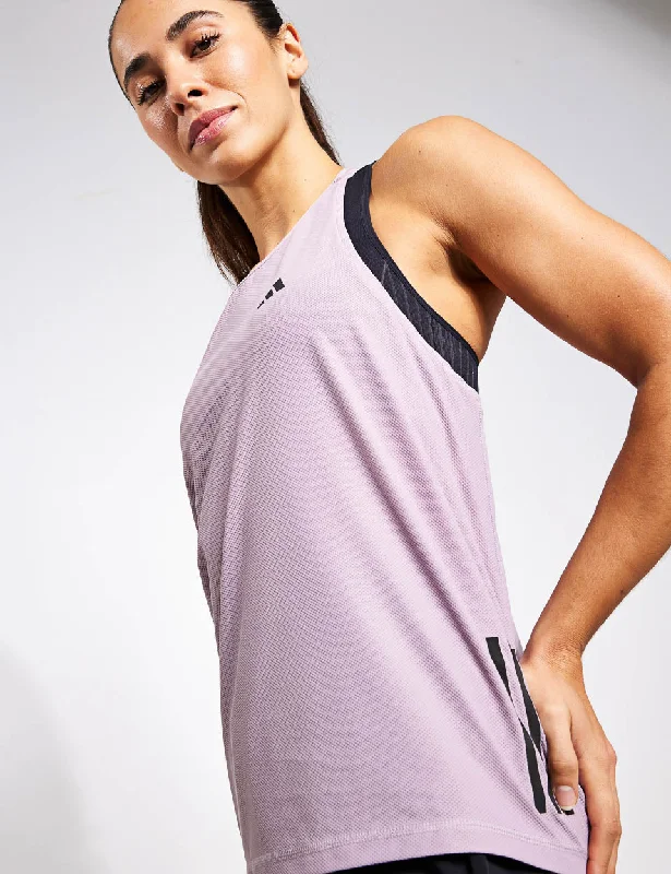 Own The Run Tank Top - Preloved Fig