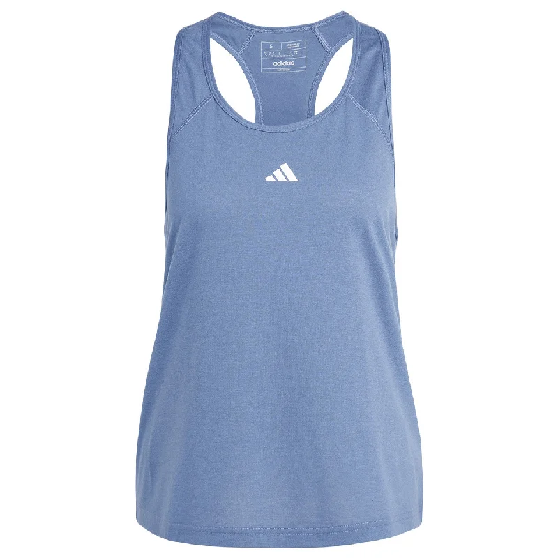 adidas Training Essentials Minimal Tank Top - Womens - Preloved Ink