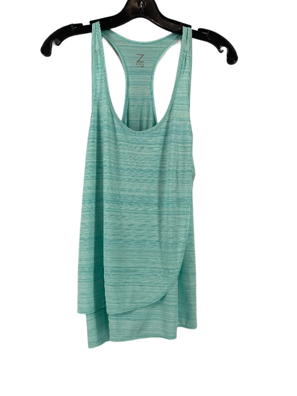 Athletic Tank Top By Zella In Teal, Size: M