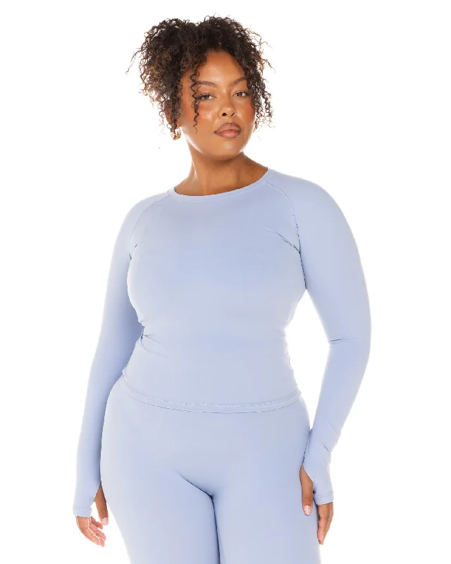 Aura Long Sleeve - Blue Blizzard