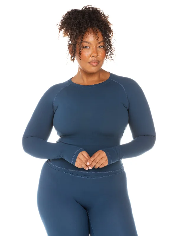 Aura Long Sleeve - Navy