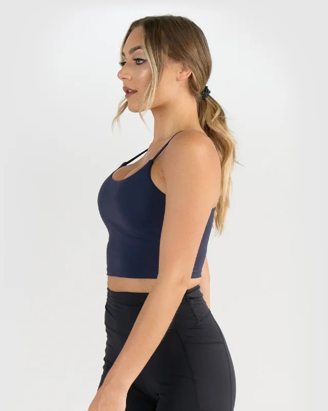 Core Trainer Libby Active Crop - Navy