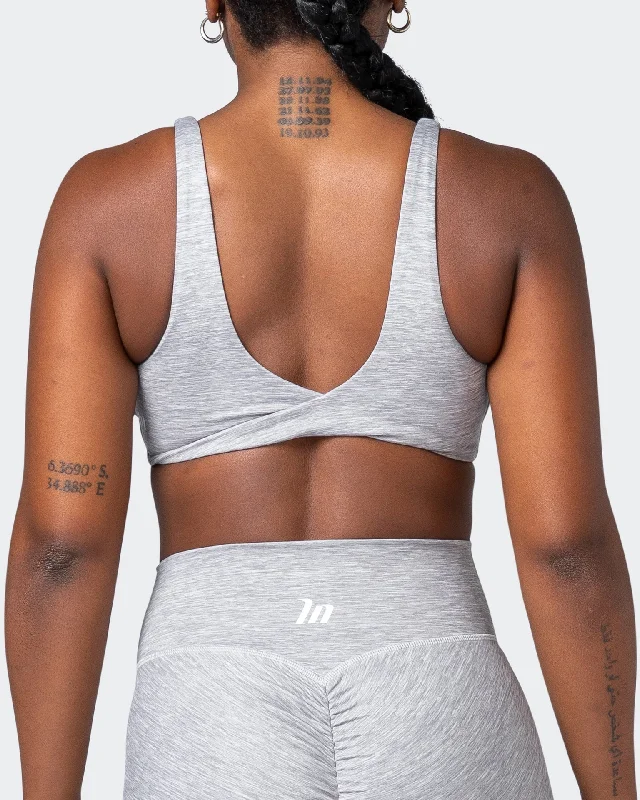 Demi Bralette - Quiet Grey Marl