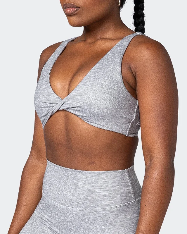 Demi Bralette - Quiet Grey Marl