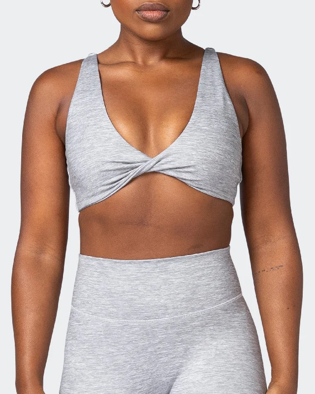 Demi Bralette - Quiet Grey Marl