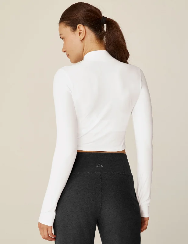 Featherweight Moving On Cropped Pullover