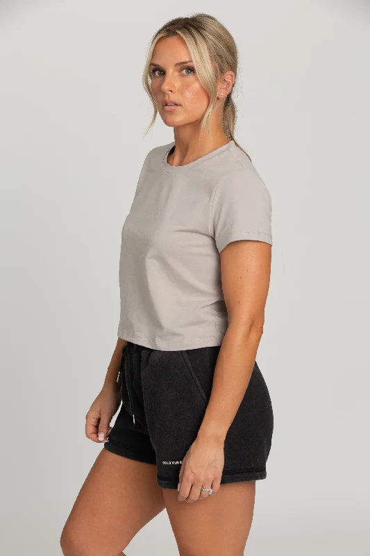 Grey Classic Short Sleeve Tee