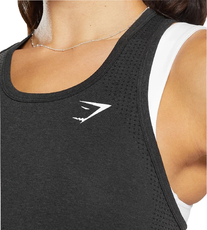 Gymshark Vital Seamless Womens Training Vest Tank Top - Black