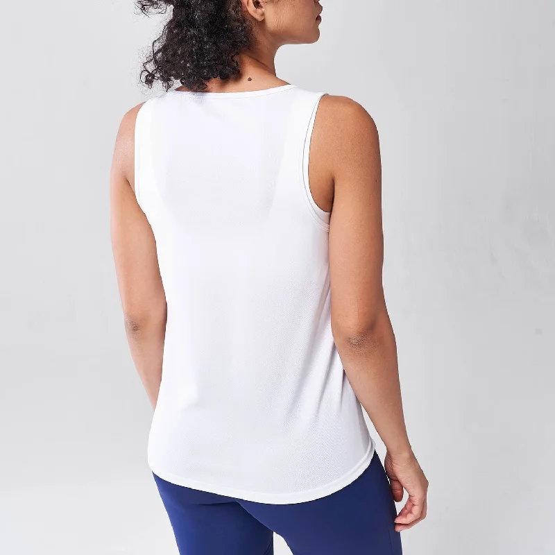 LAB360° Weightless Workout Tank - White