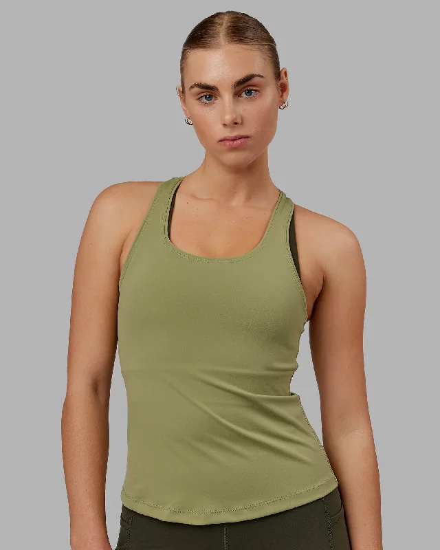 Lift Performance Tank - Moss Stone