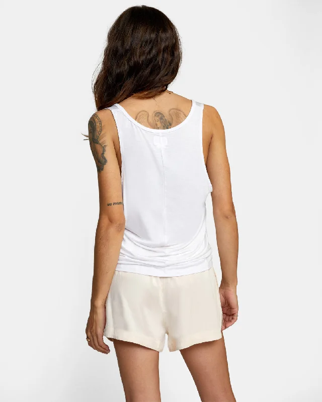 Mayday Tank Top - White