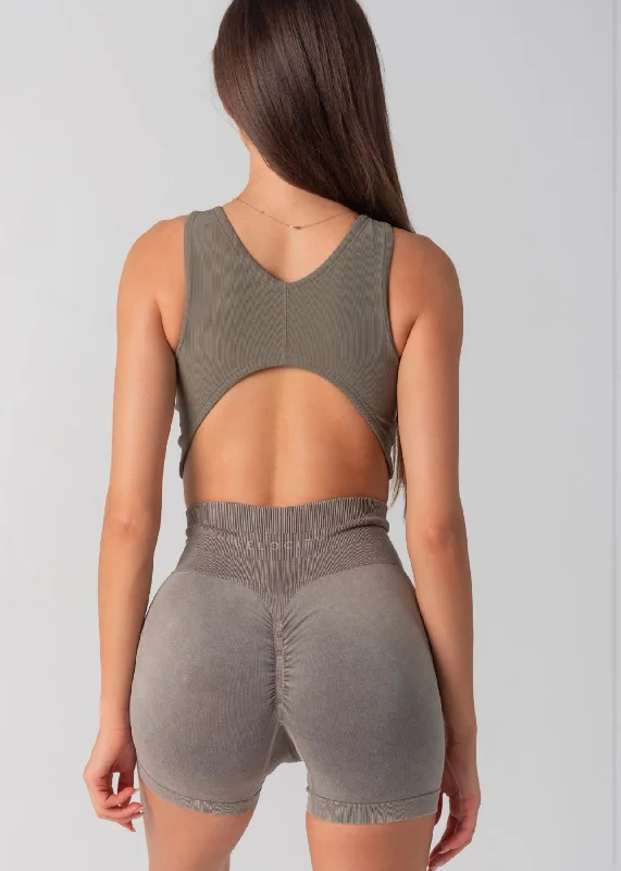 RACER CROP - GREEN