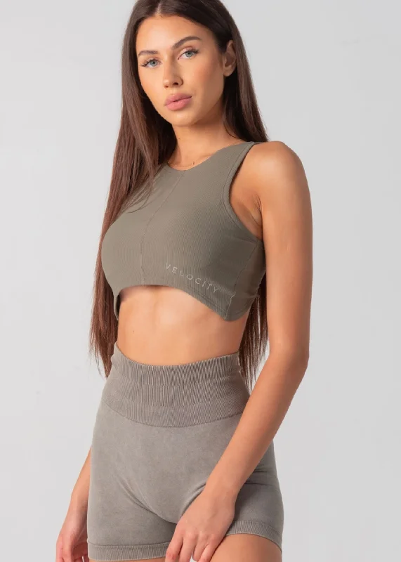 RACER CROP - GREEN