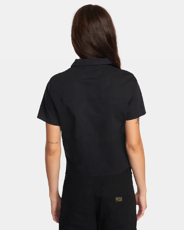 Dayshift Short Sleeve Shirt - RVCA Black